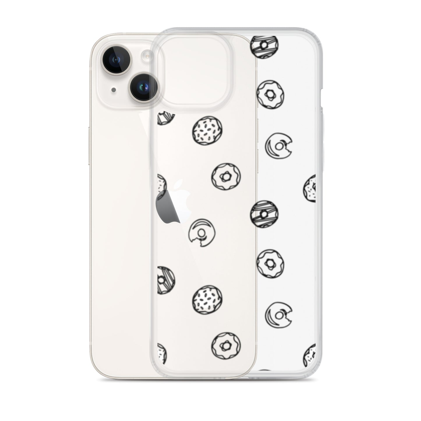 Clear Case for iPhone® Donuts