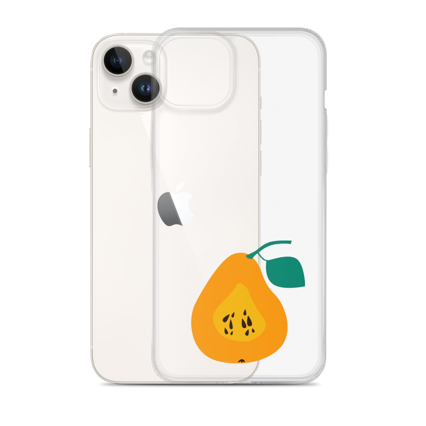 Clear Case for iPhone® Pear