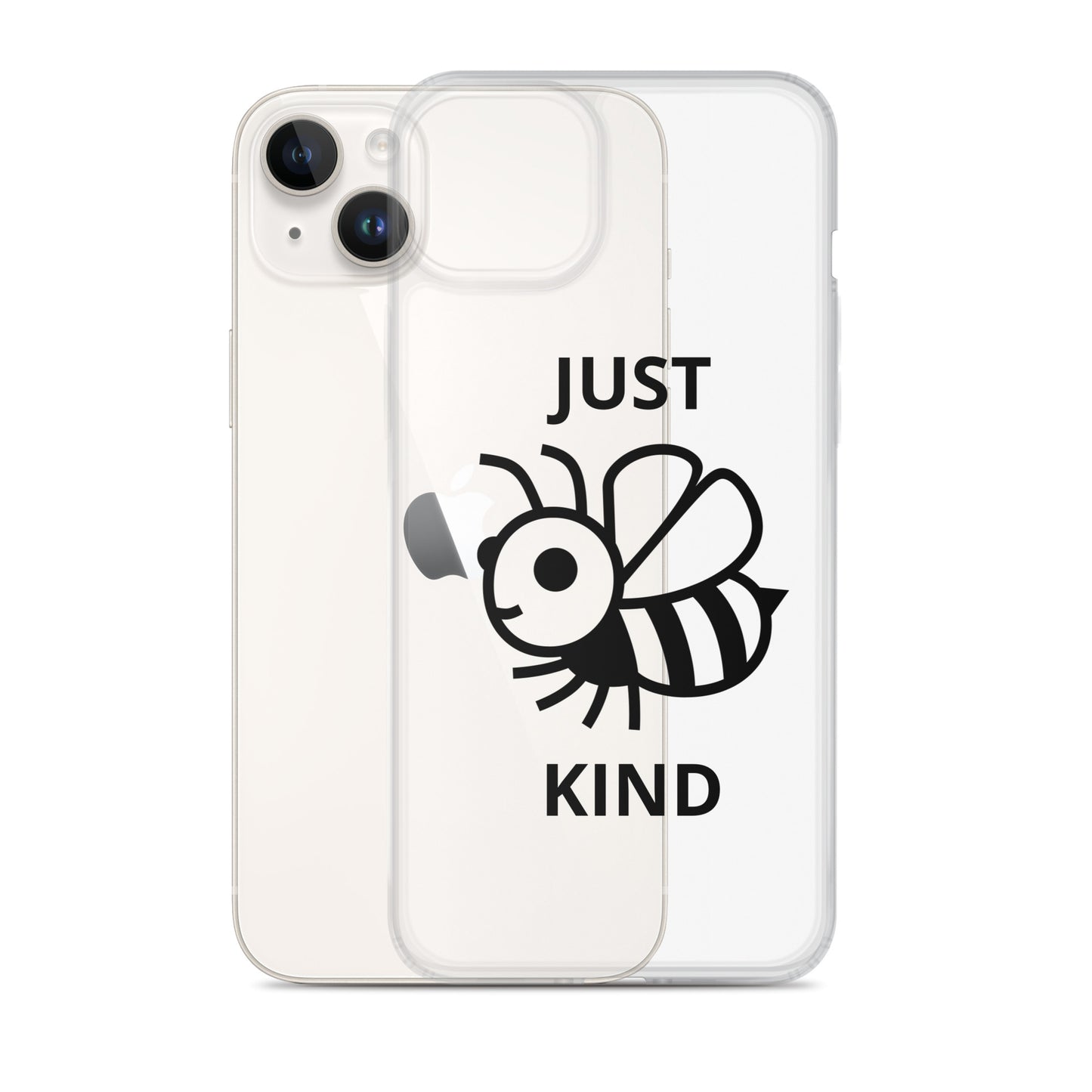 Clear Case for iPhone® Just Be Kind