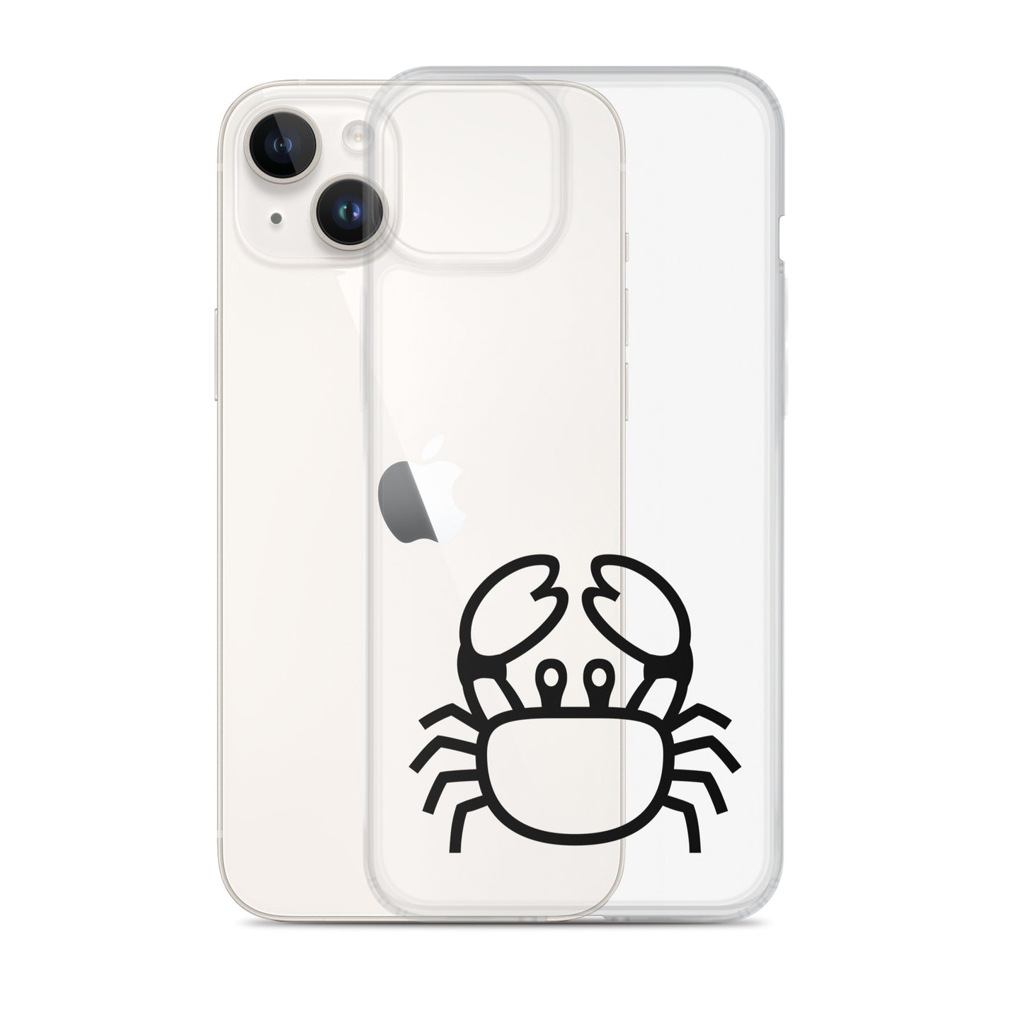 Clear Case for iPhone® Crab