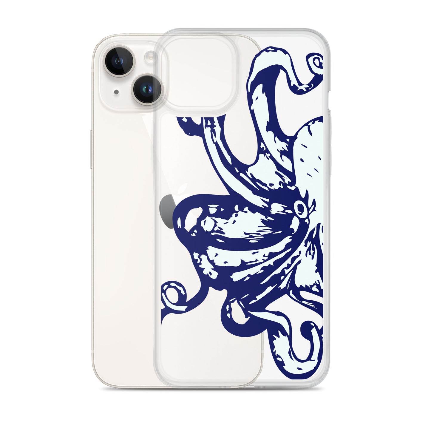 Clear Case for iPhone® Kraken