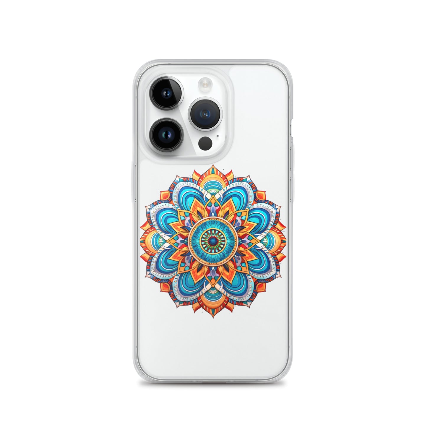 Clear Case for iPhone® Mandala 1