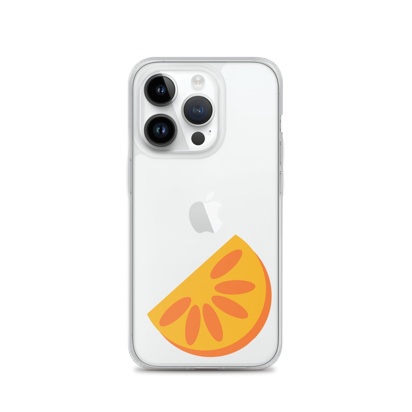 Clear Case for iPhone® Orange