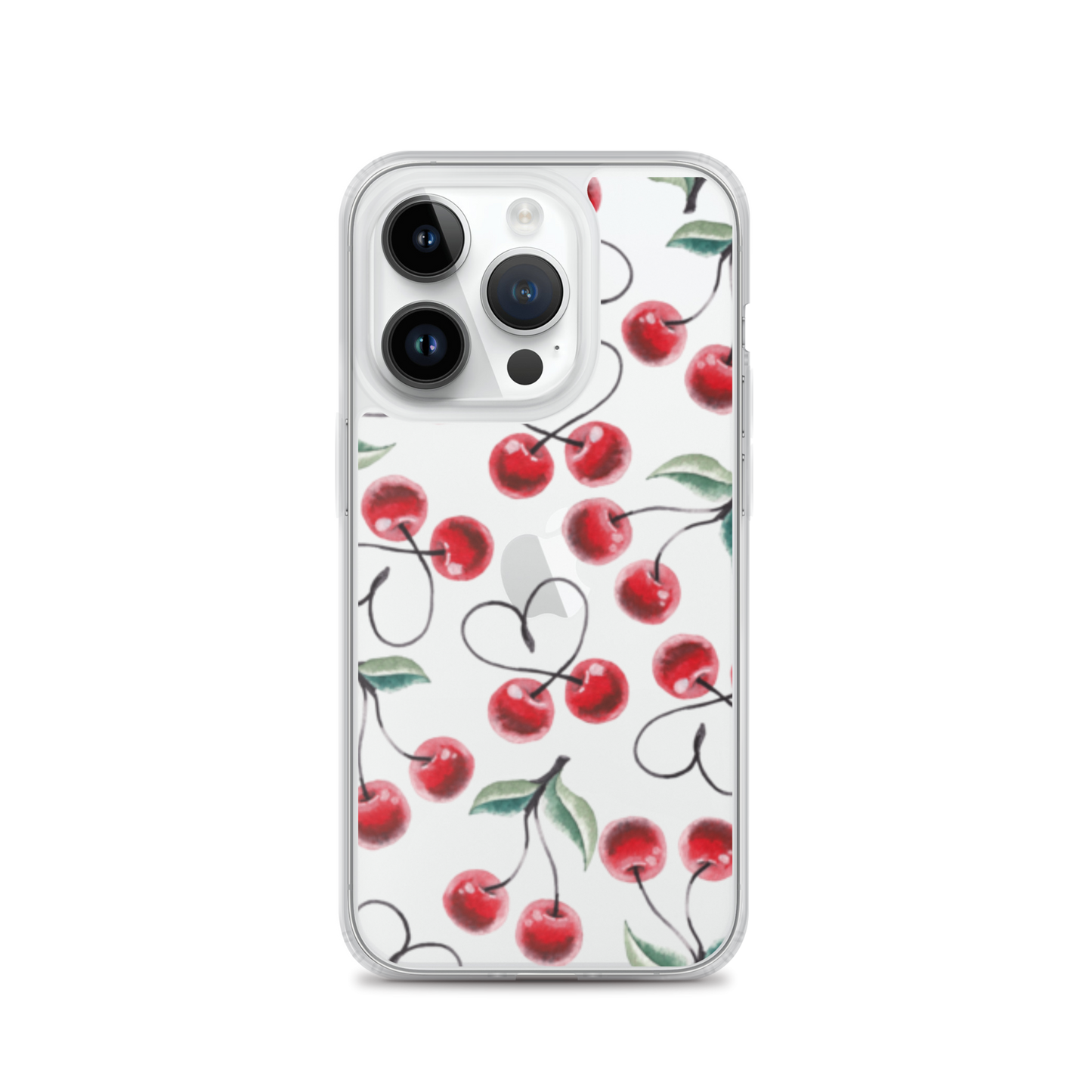 Clear Case for iPhone® Cherry Lots of Love