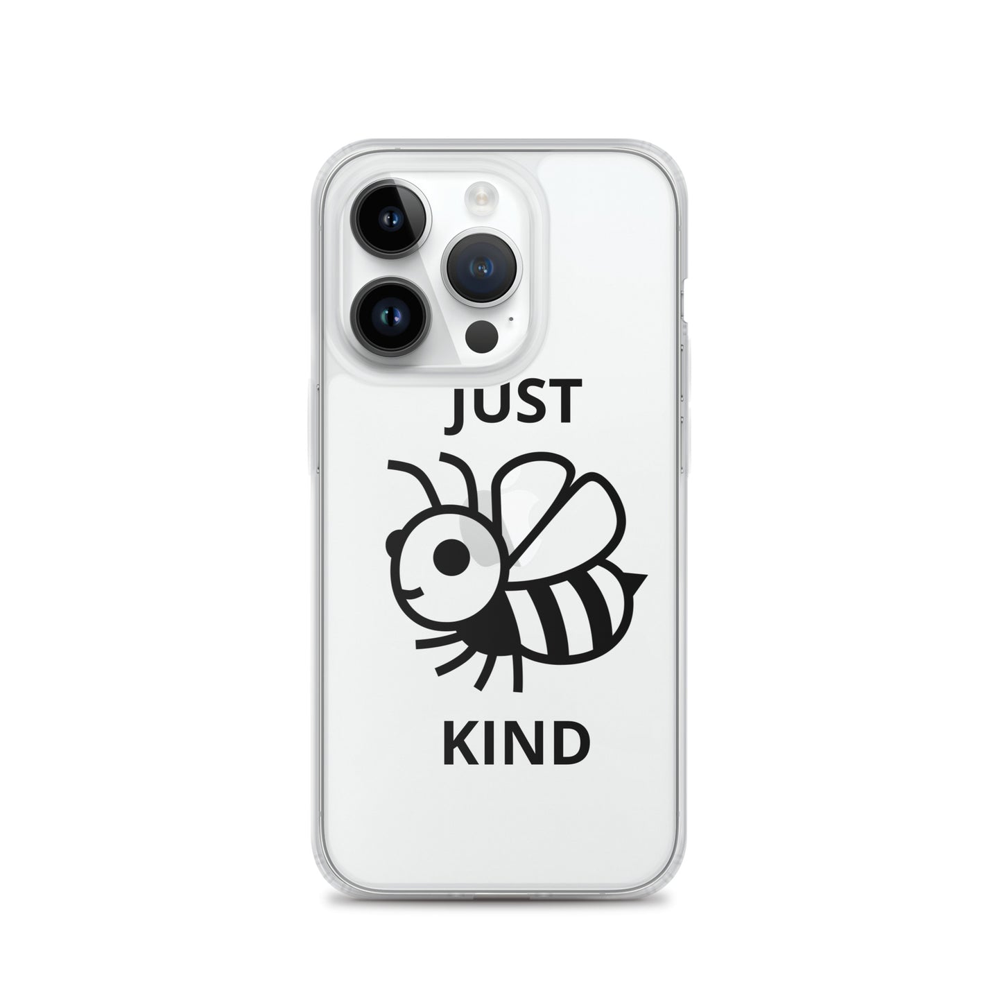 Clear Case for iPhone® Just Be Kind