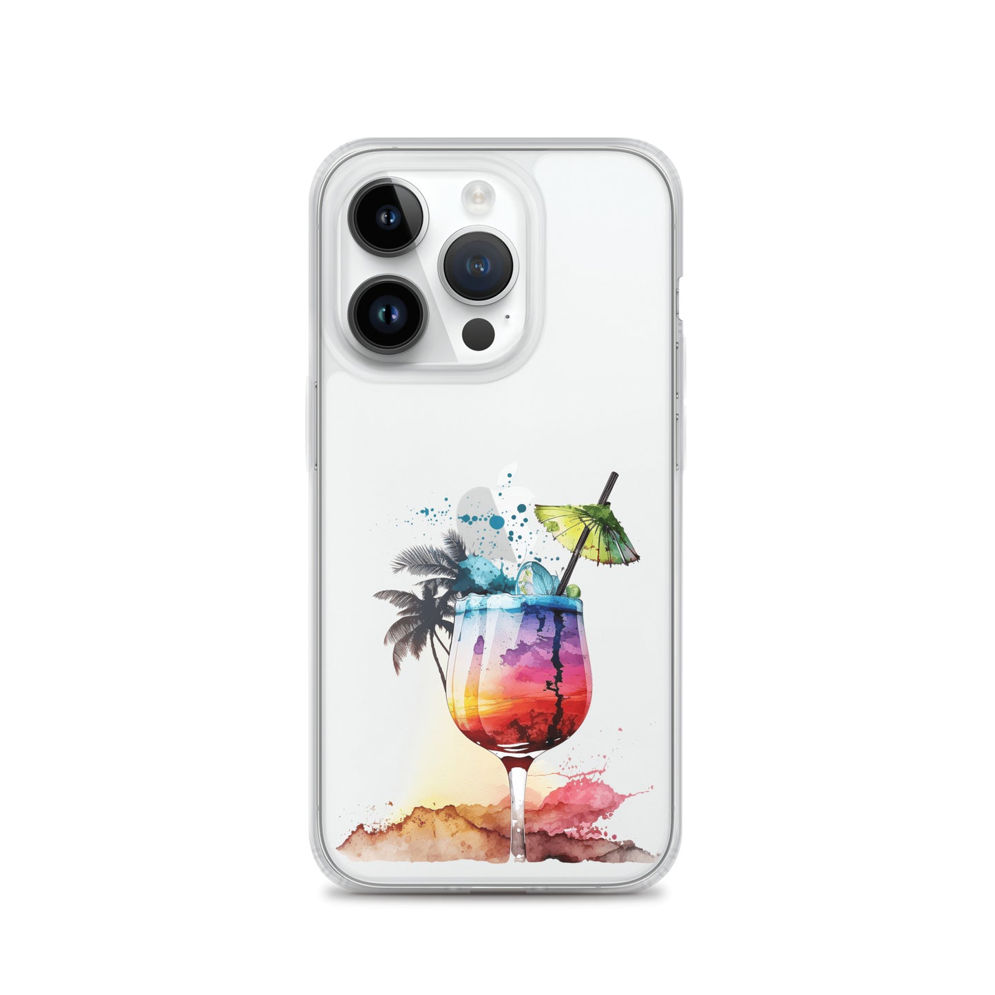 Clear Case for iPhone® Tropical Drink