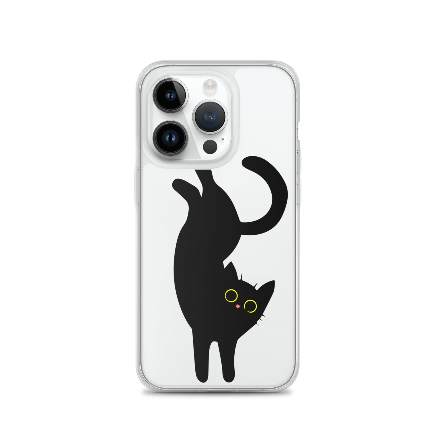 Clear Case for iPhone® Playful Cat