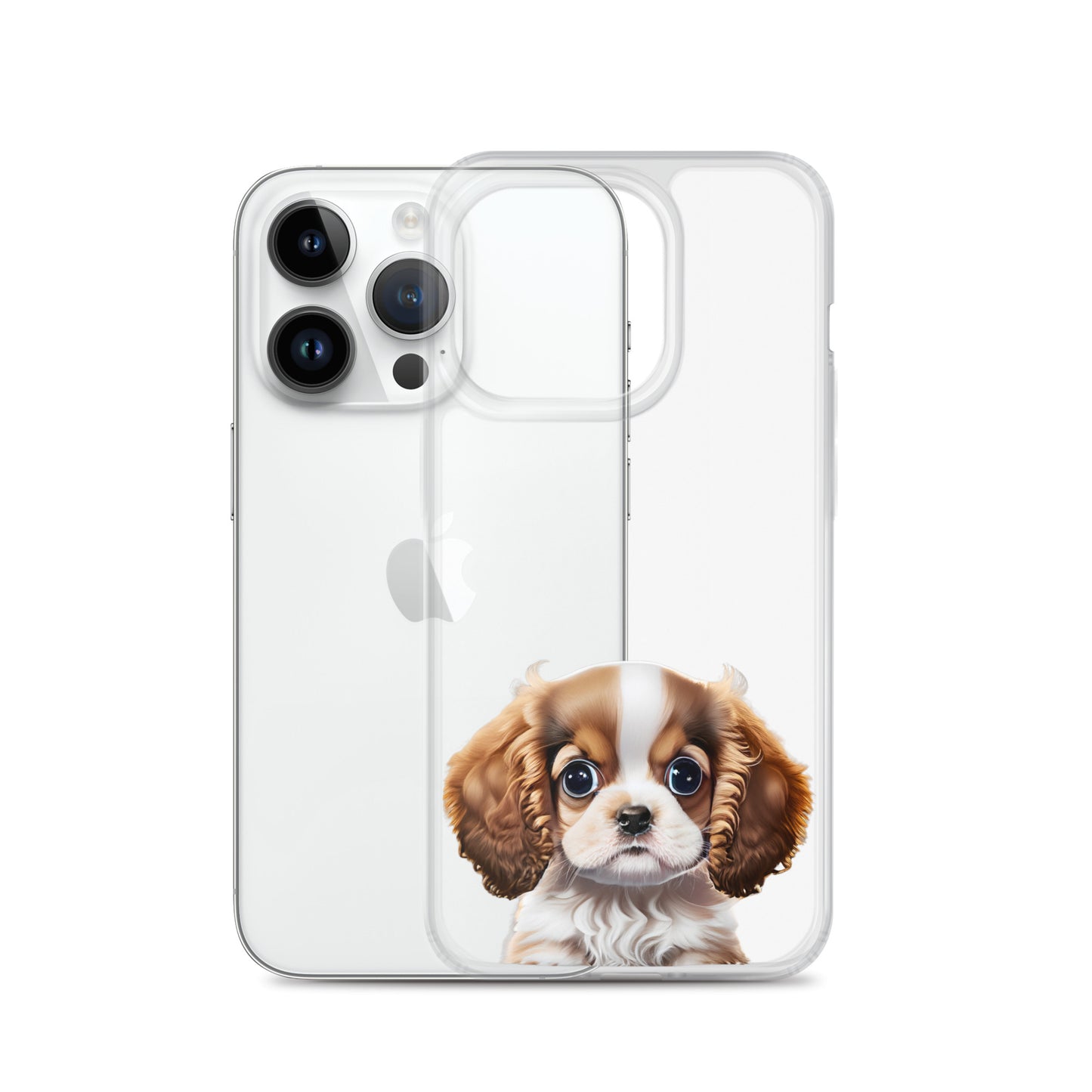 Clear Case for iPhone® Cavelier King Charles Spaniel Puppy