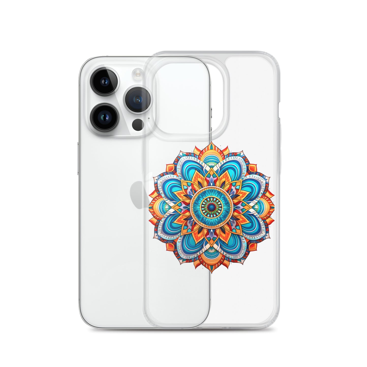 Clear Case for iPhone® Mandala 1