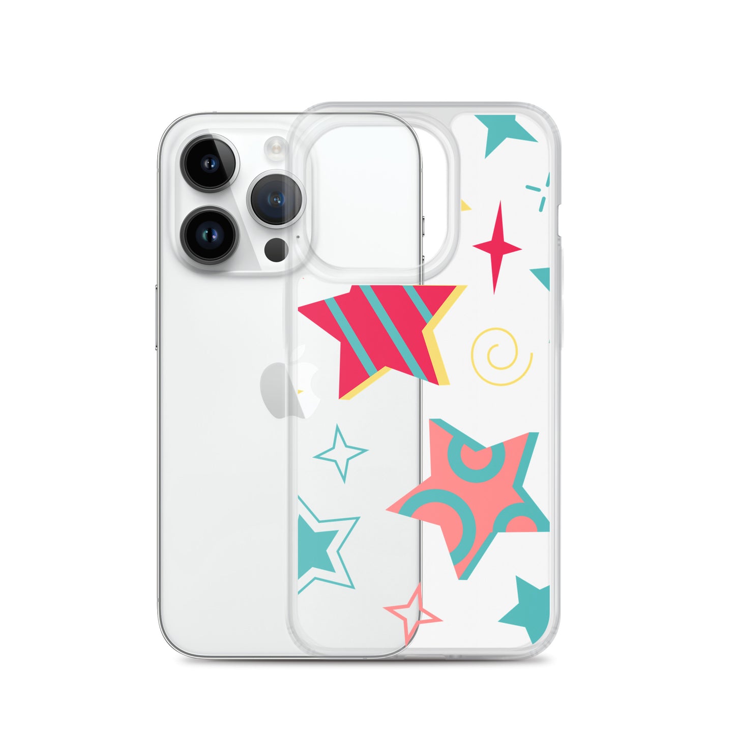 Clear Case for iPhone® 90's Stars