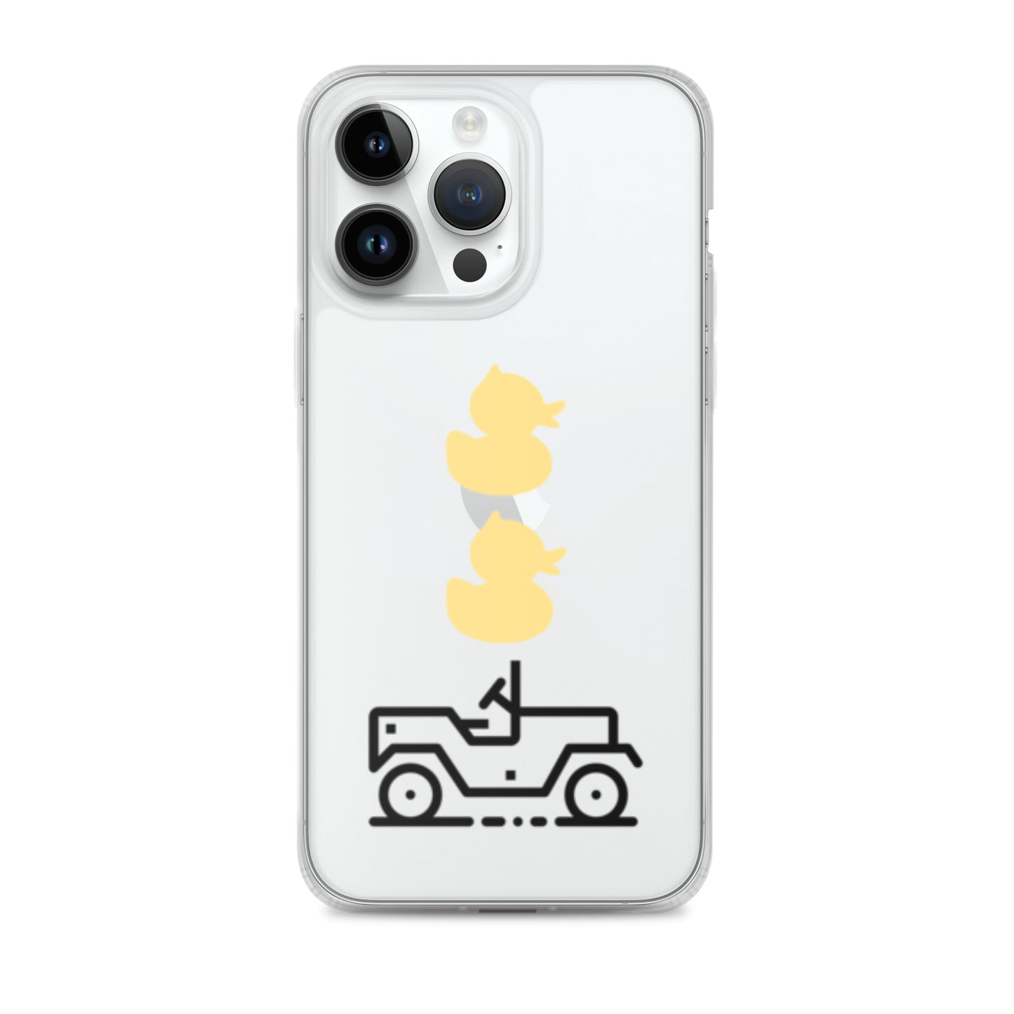 Clear Case for iPhone® Duck Duck 4x4