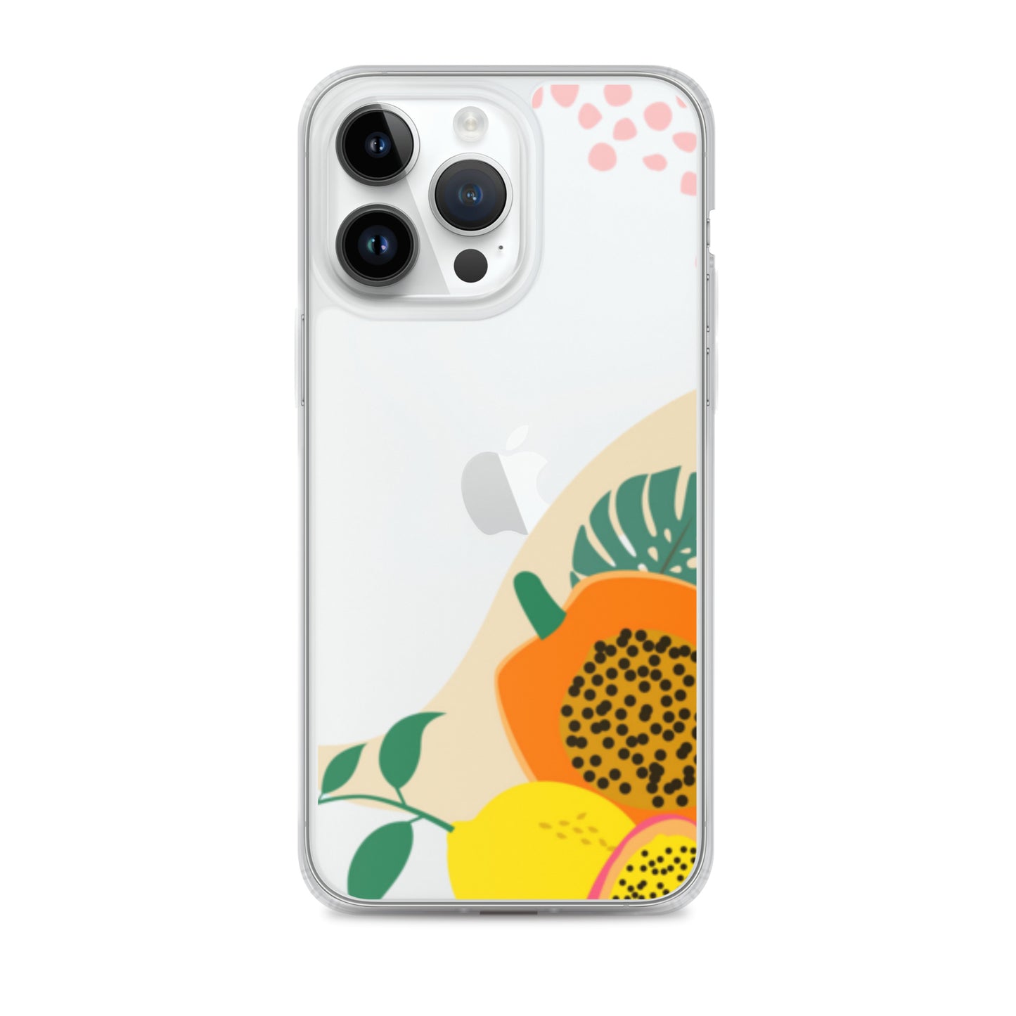 Clear Case for iPhone® Fruity