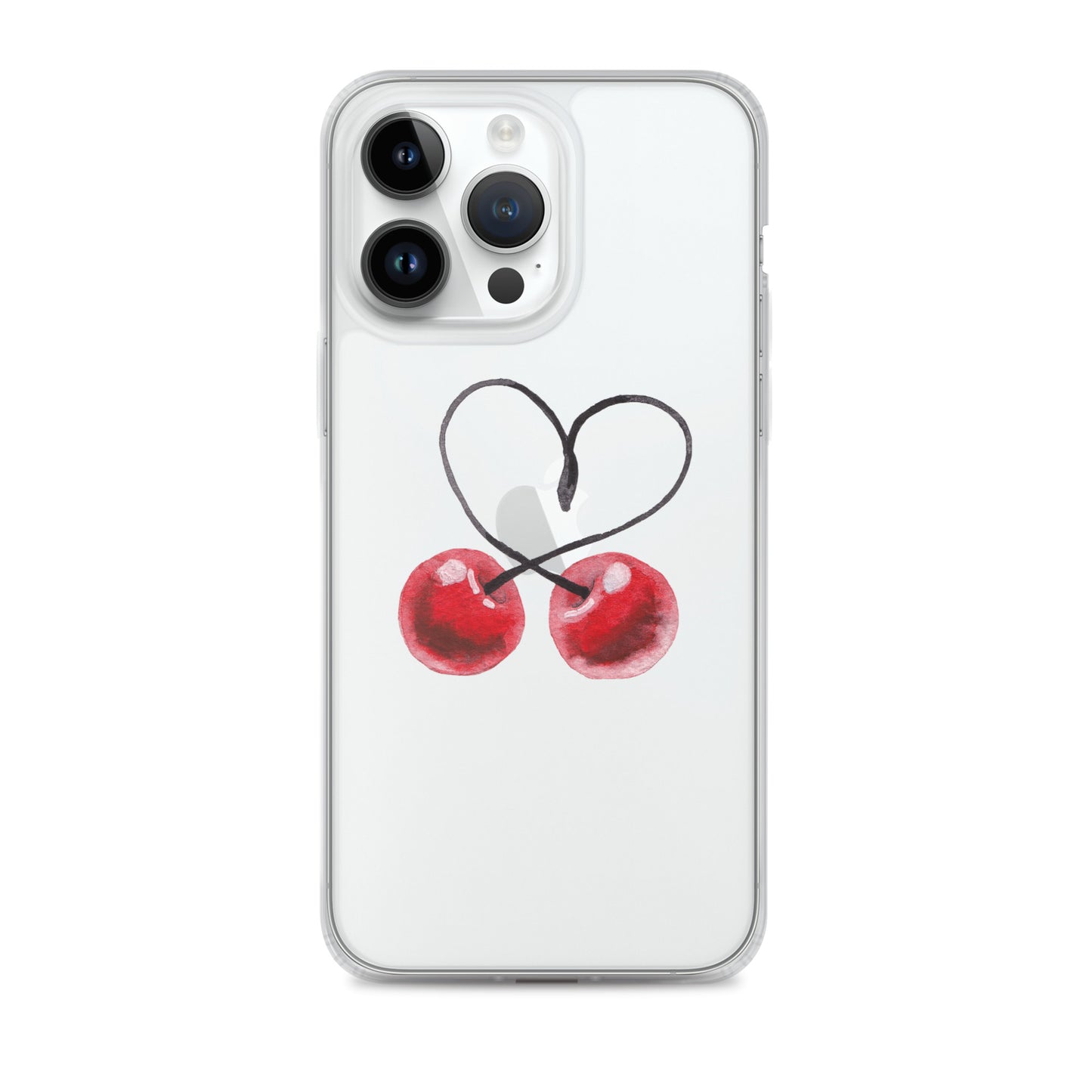 Clear Case for iPhone® Cherry Love