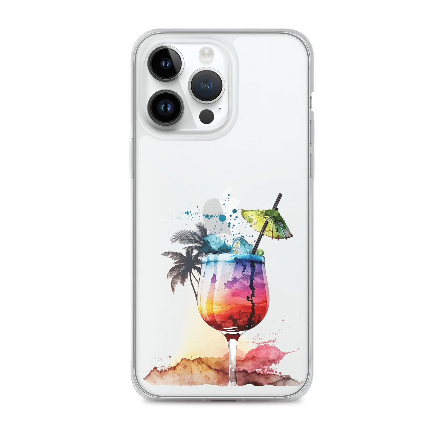 Clear Case for iPhone® Tropical Drink