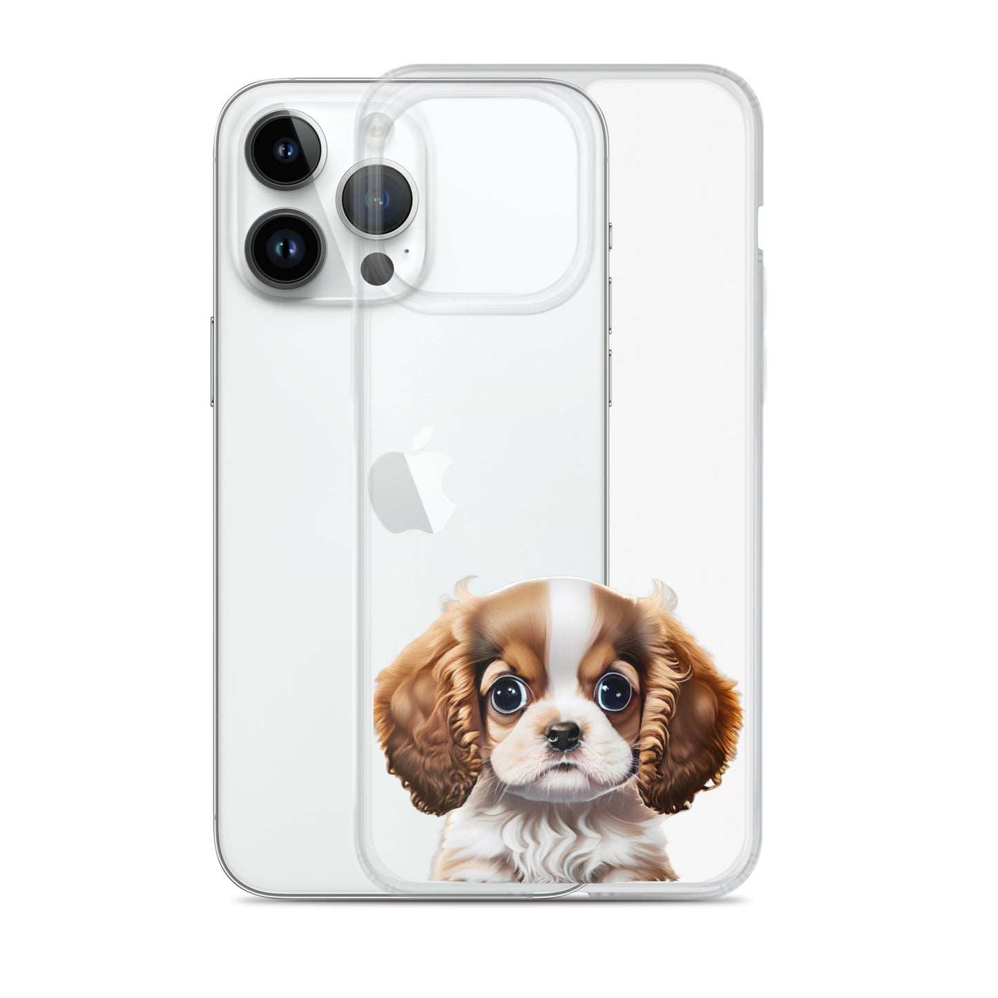 Clear Case for iPhone® Cavelier King Charles Spaniel Puppy