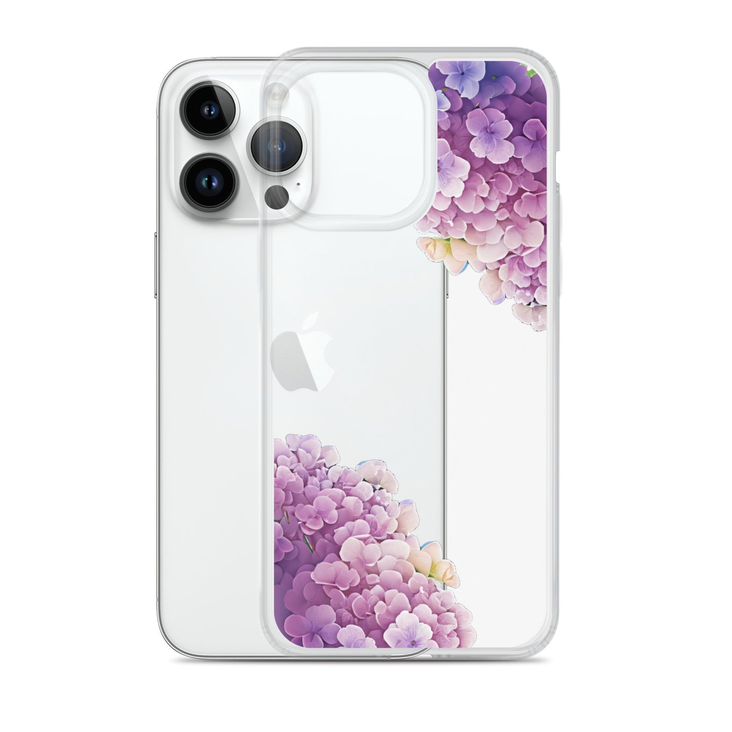 Clear Case for iPhone® : Hydrangea