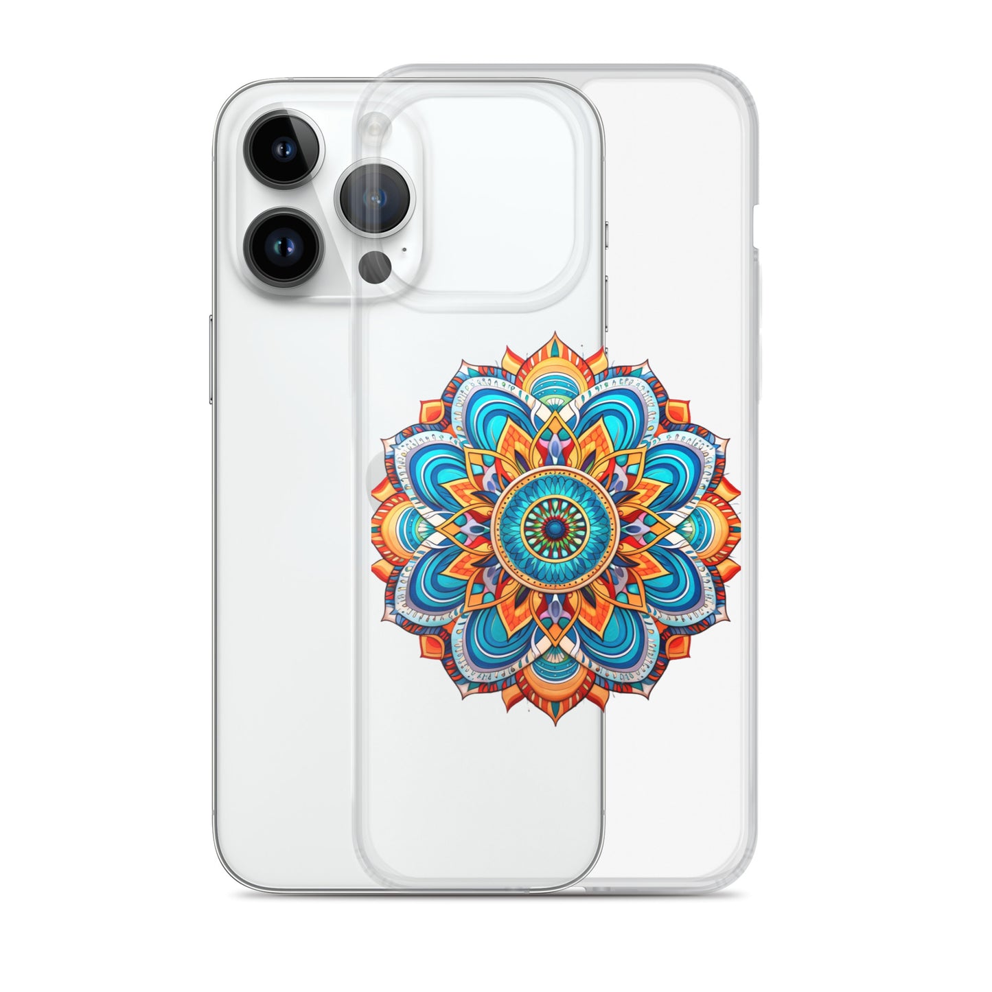 Clear Case for iPhone® Mandala 1