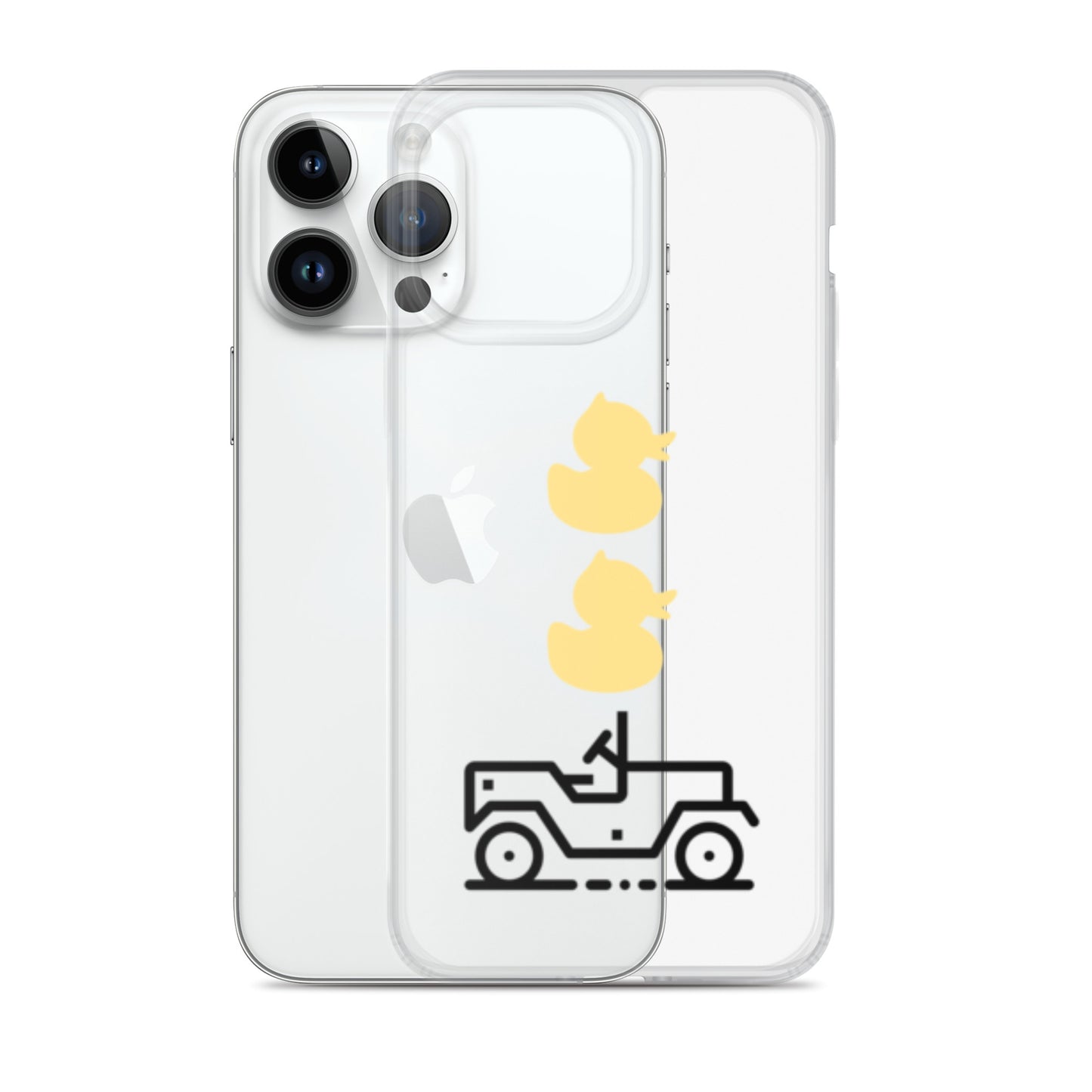 Clear Case for iPhone® Duck Duck 4x4