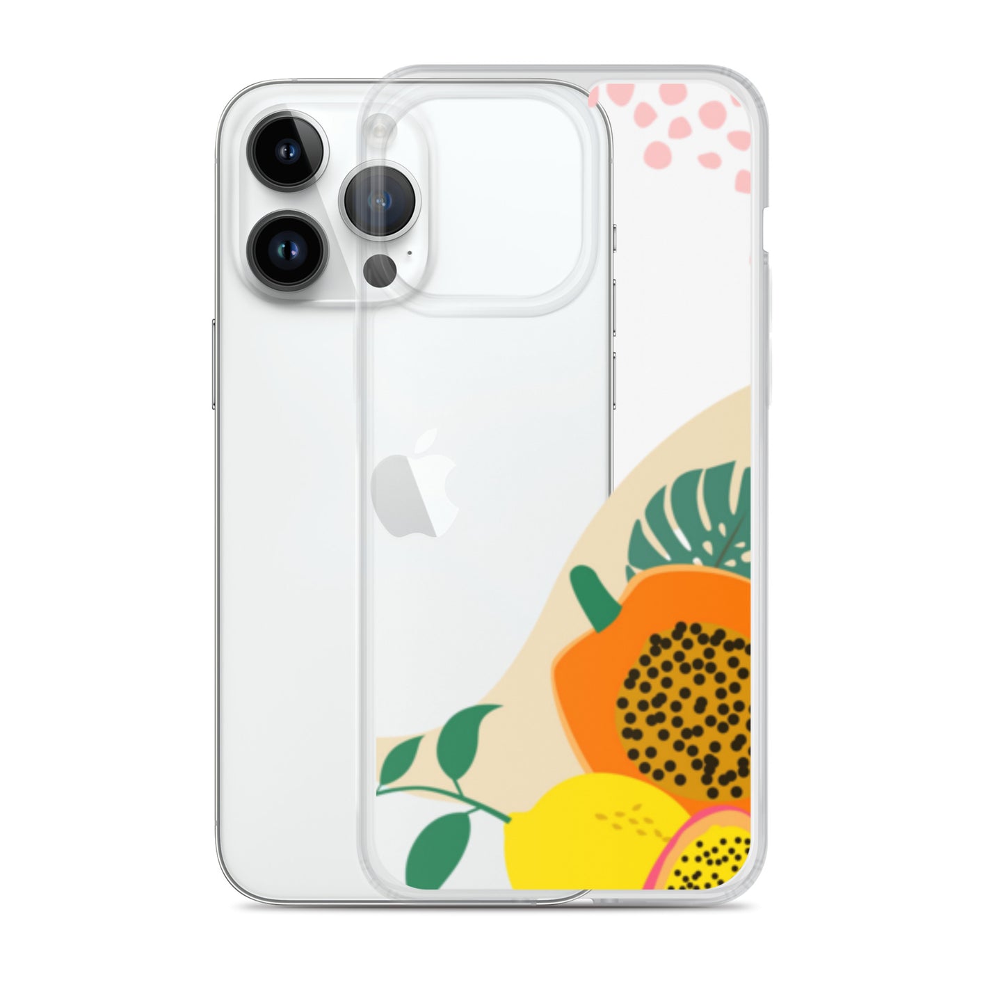 Clear Case for iPhone® Fruity