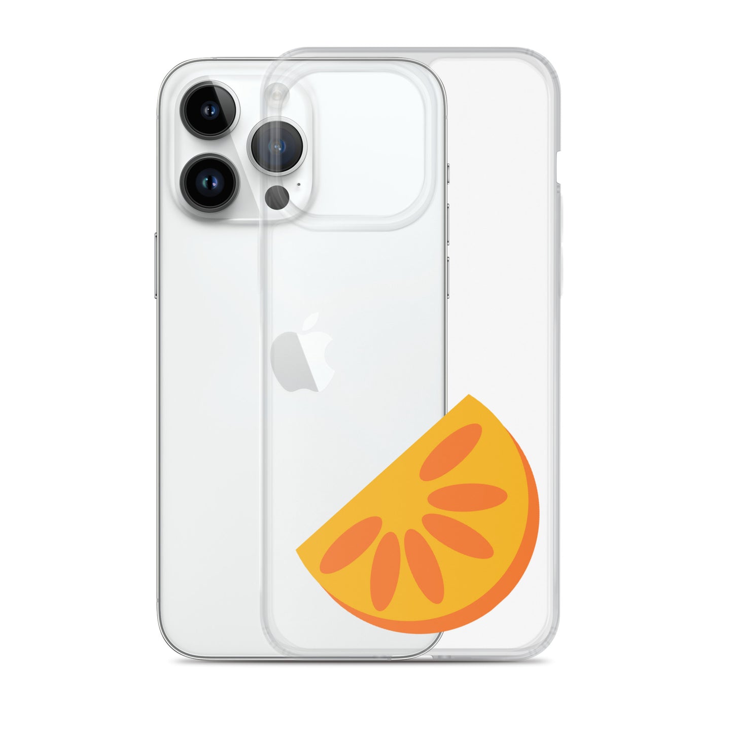 Clear Case for iPhone® Orange