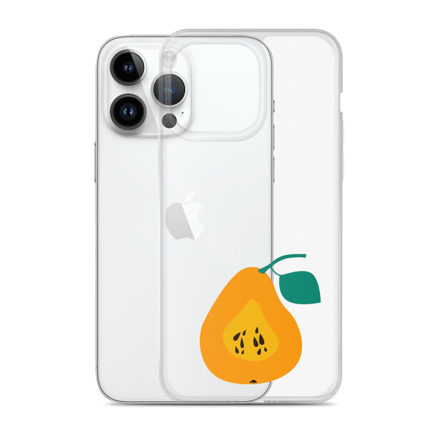 Clear Case for iPhone® Pear