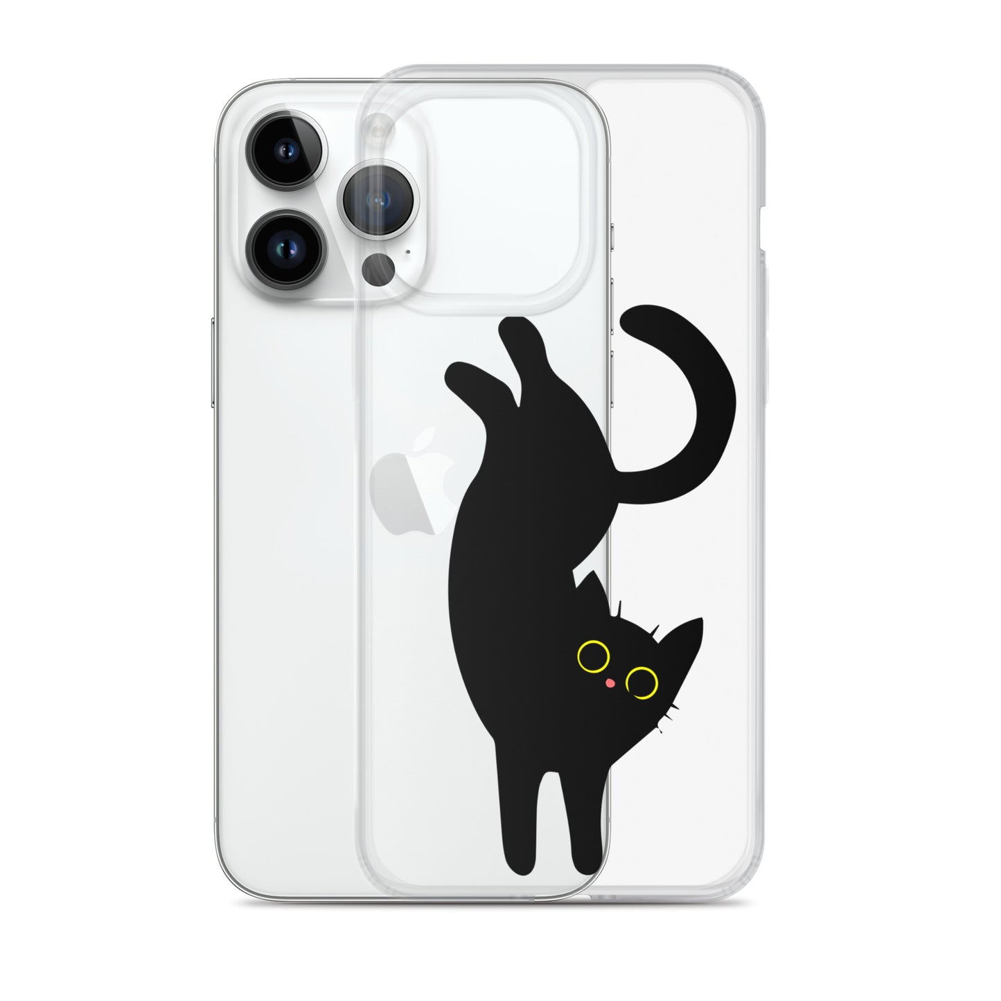 Clear Case for iPhone® Playful Cat