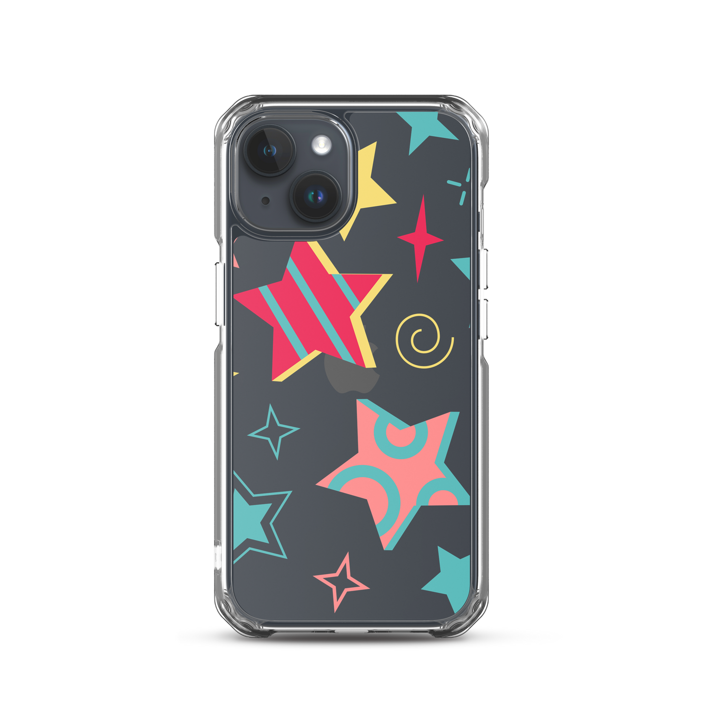 Clear Case for iPhone® 90's Stars