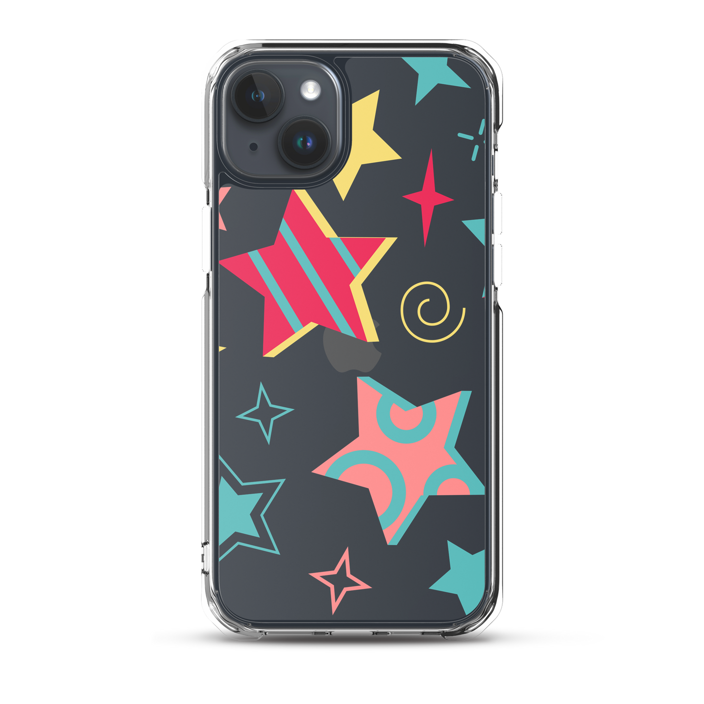 Clear Case for iPhone® 90's Stars