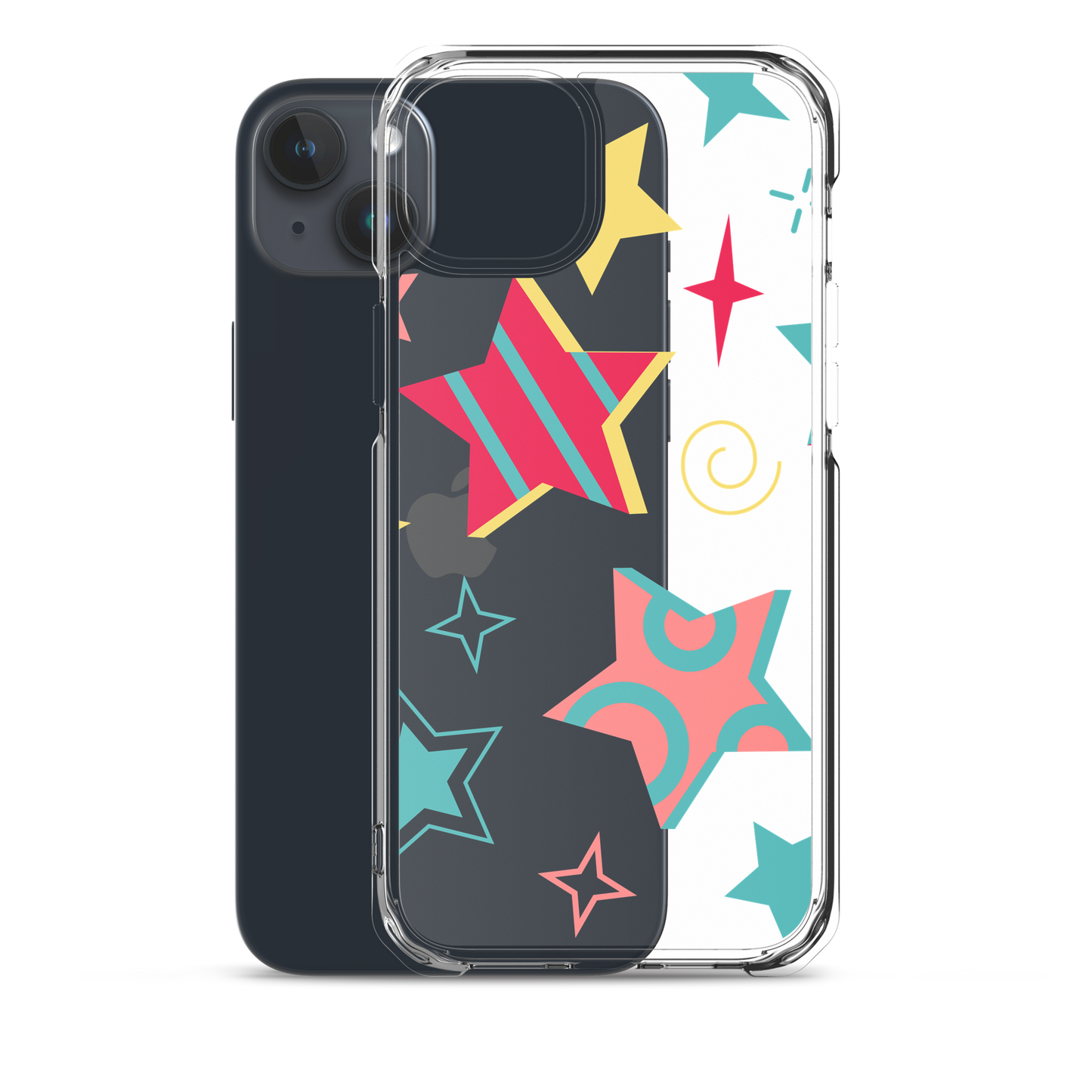 Clear Case for iPhone® 90's Stars