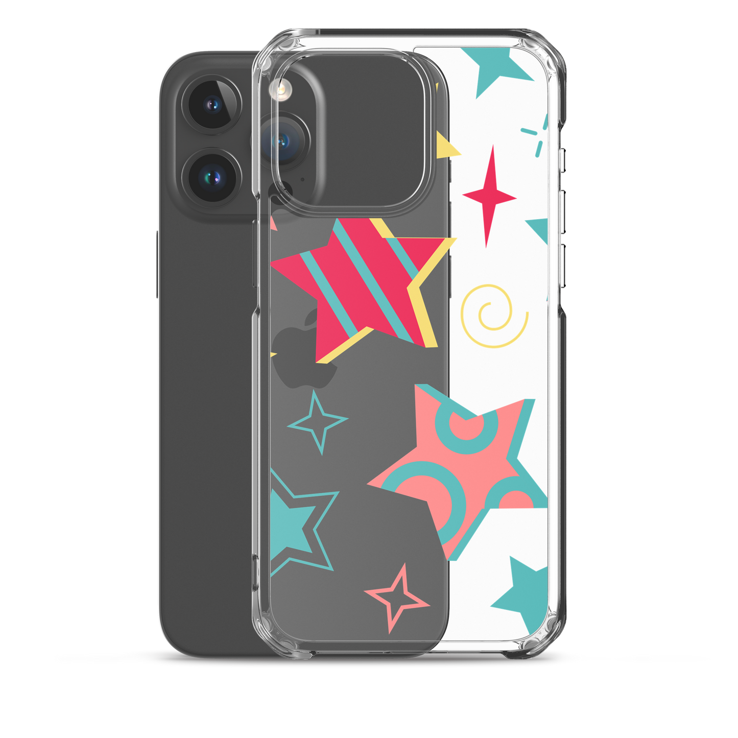 Clear Case for iPhone® 90's Stars