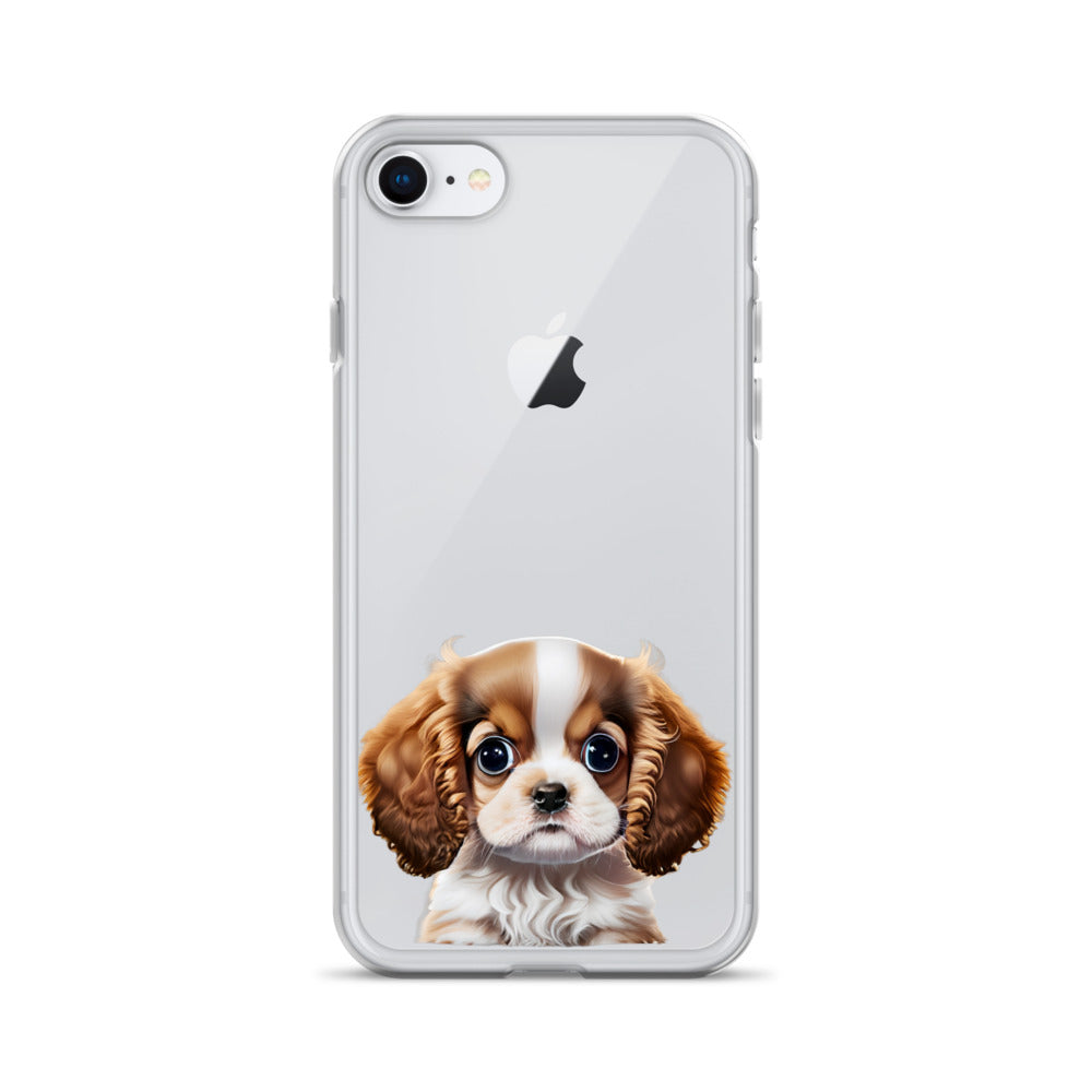 Clear Case for iPhone® Cavelier King Charles Spaniel Puppy