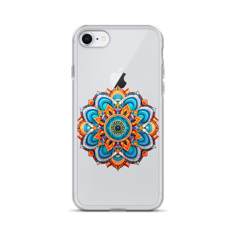 Clear Case for iPhone® Mandala 1