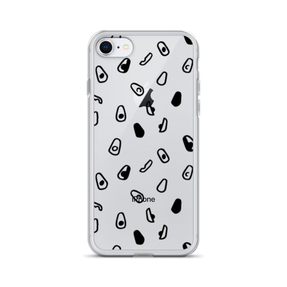 Clear Case for iPhone® Avocados