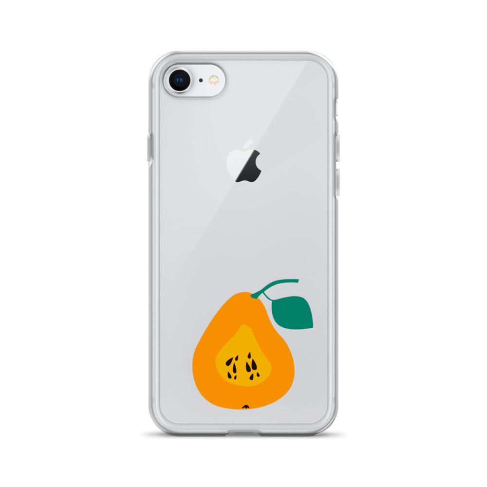 Clear Case for iPhone® Pear