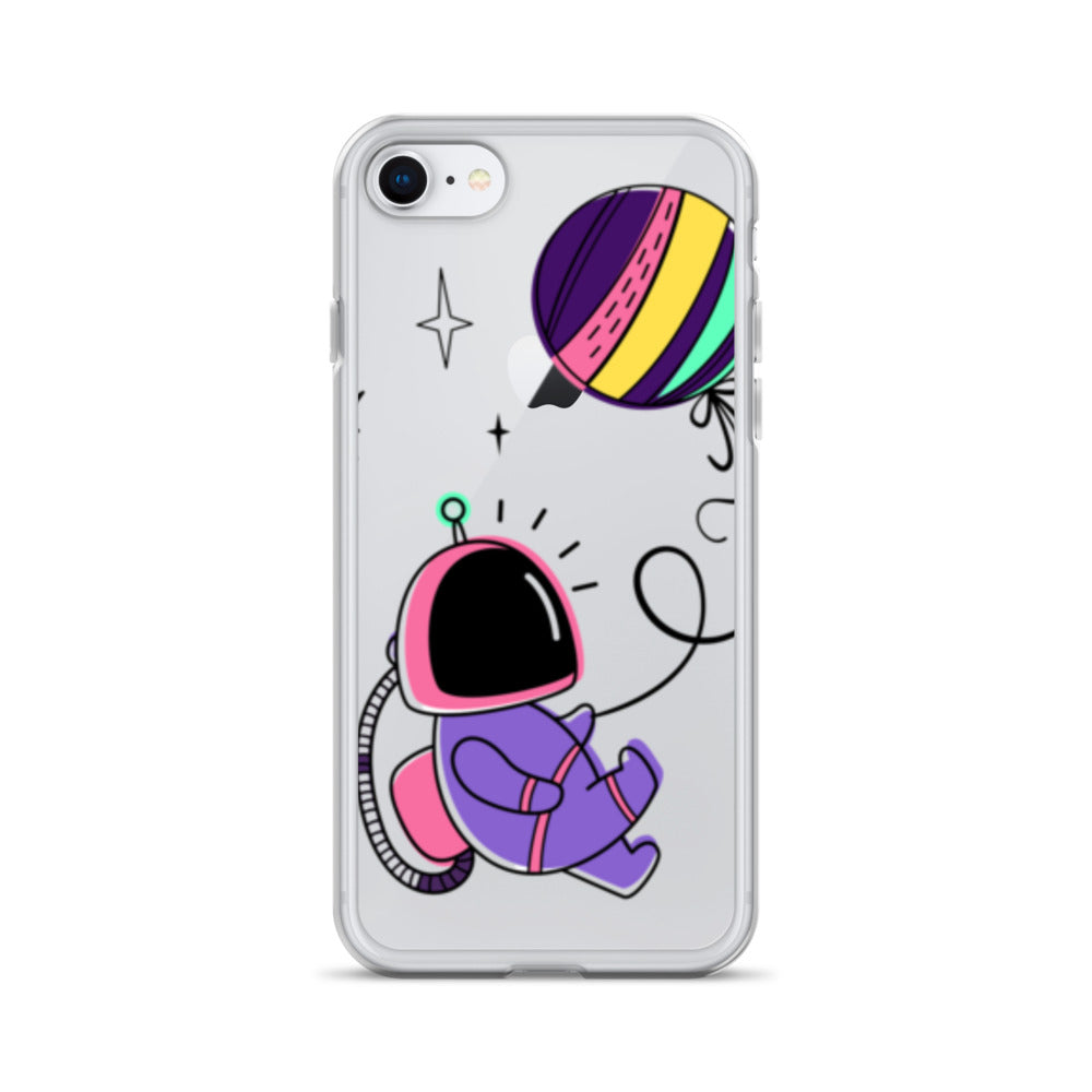 Clear Case for iPhone® Astronaut 2