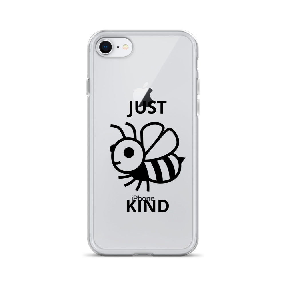 Clear Case for iPhone® Just Be Kind