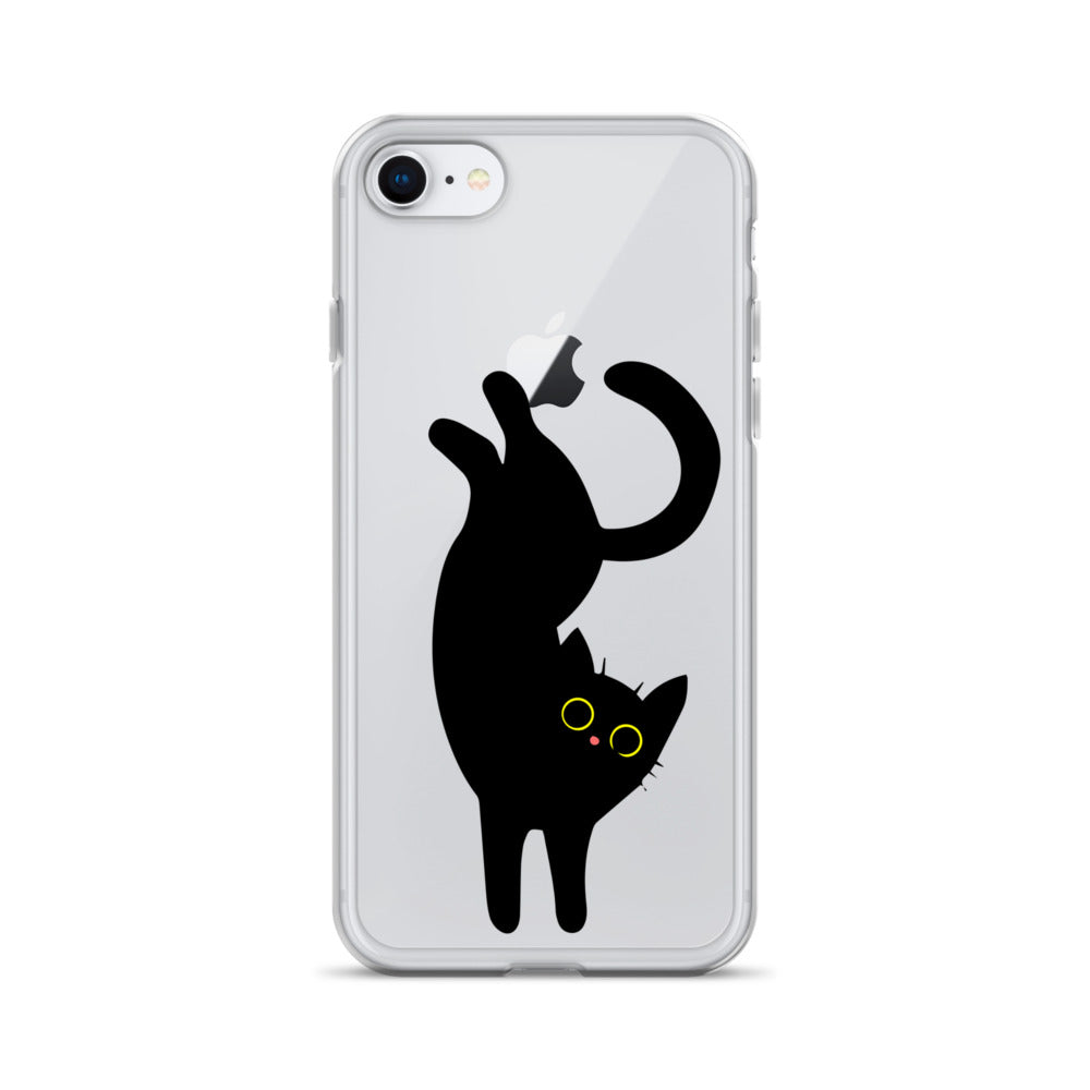 Clear Case for iPhone® Playful Cat