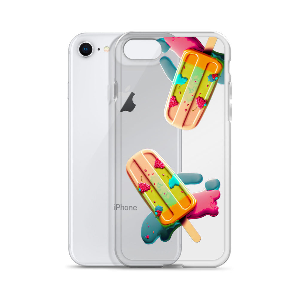 Clear Case for iPhone® Ice Pop