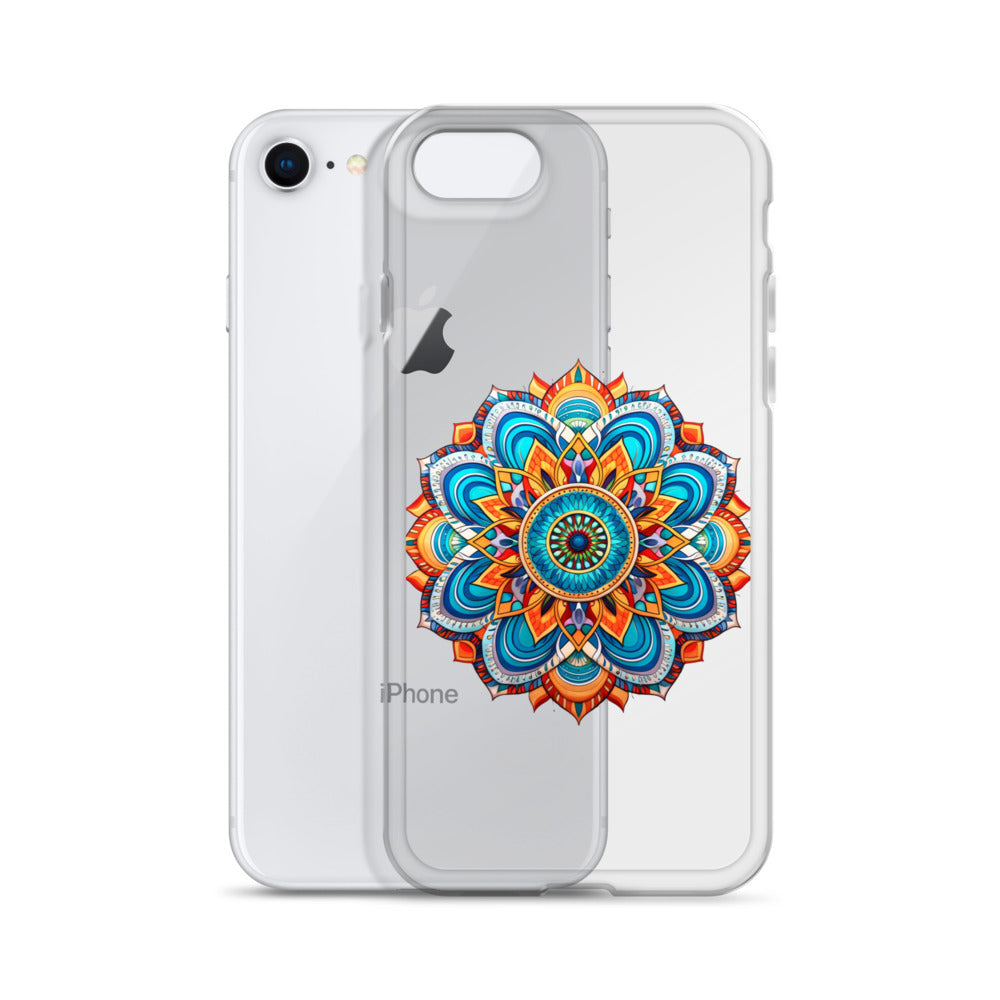 Clear Case for iPhone® Mandala 1