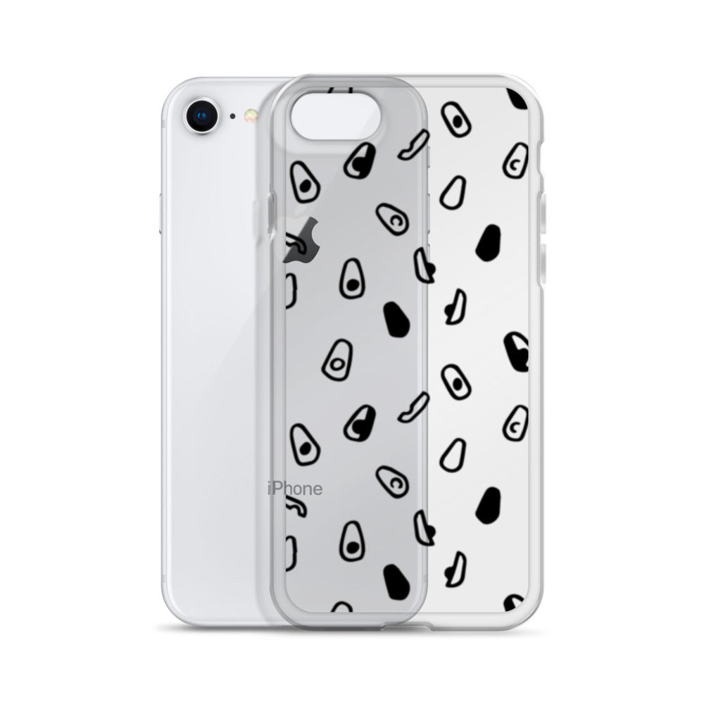 Clear Case for iPhone® Avocados