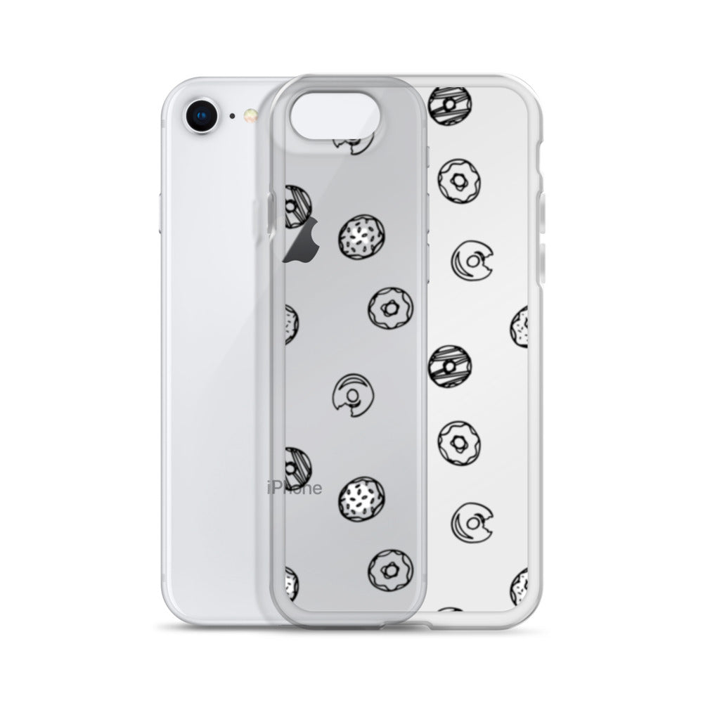 Clear Case for iPhone® Donuts