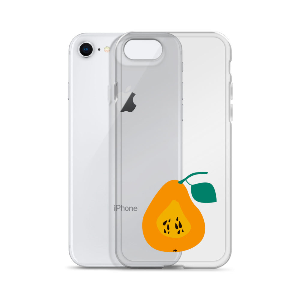 Clear Case for iPhone® Pear