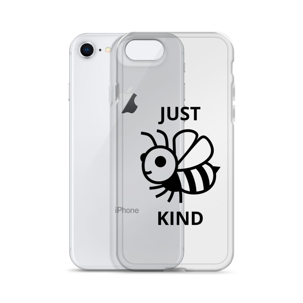 Clear Case for iPhone® Just Be Kind