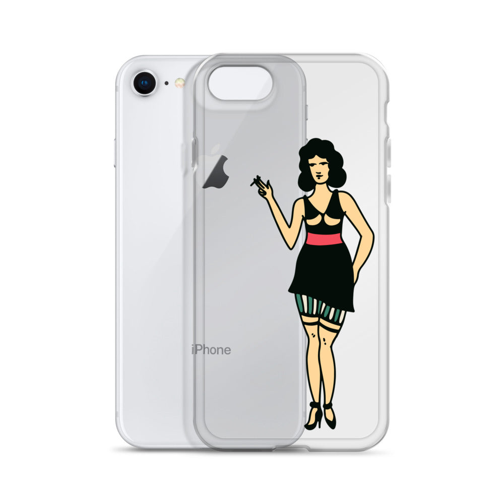 Clear Case for iPhone® Tattoo Woman 2