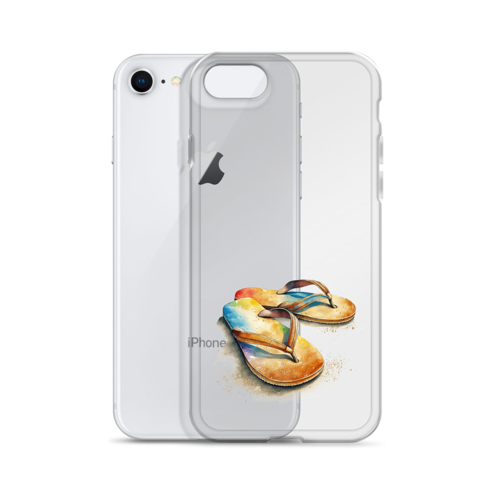 Clear Case for iPhone® Flip Flops