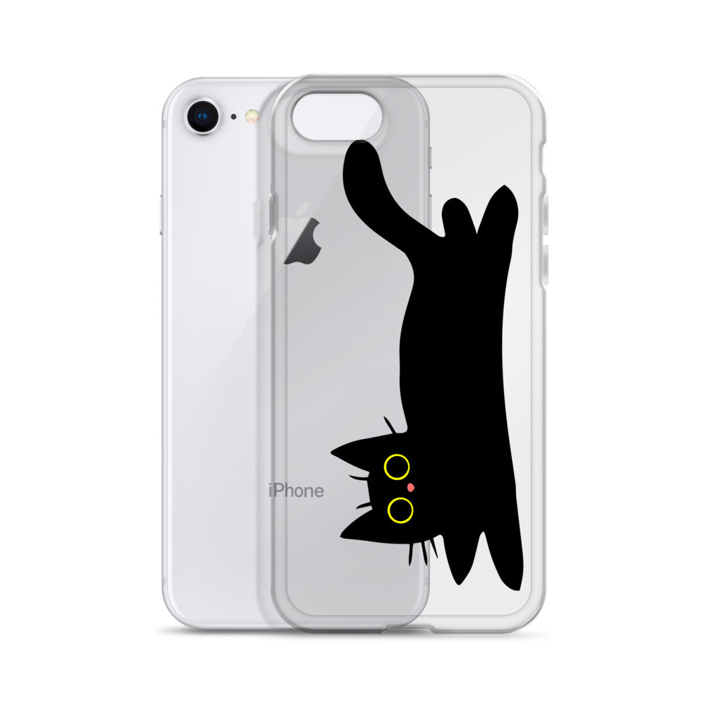 Clear Case for iPhone® Black Cat