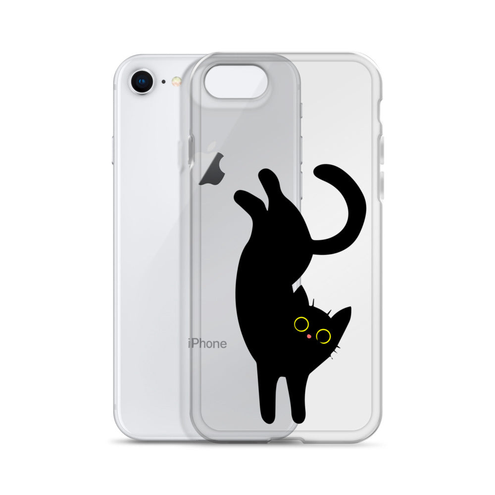 Clear Case for iPhone® Playful Cat