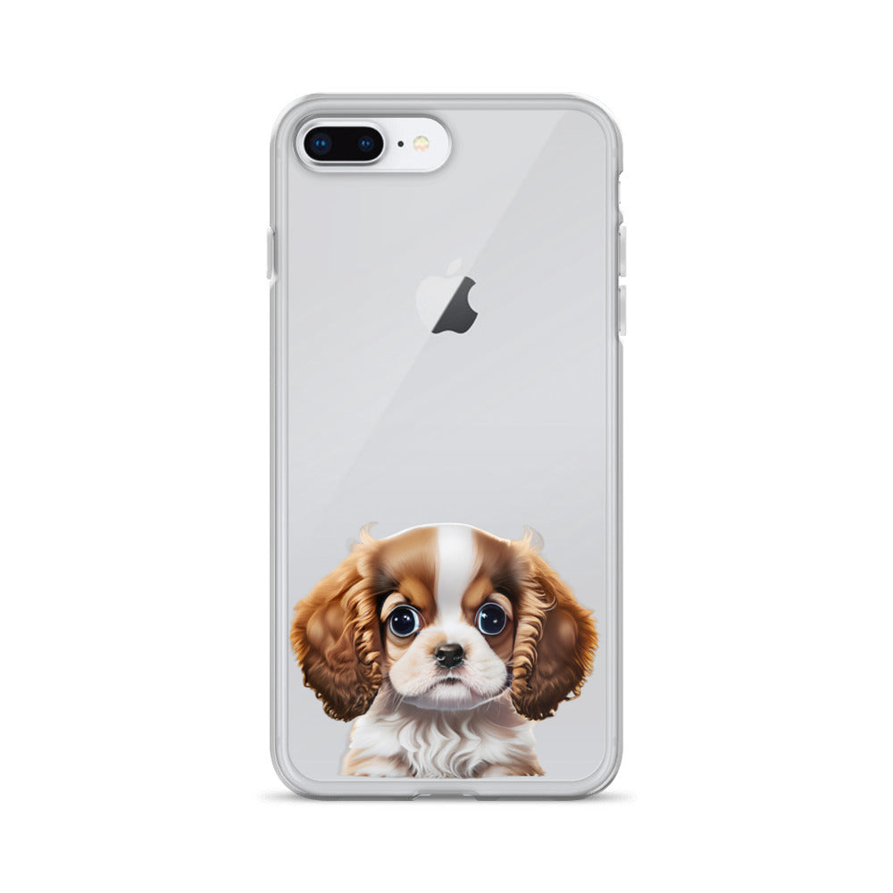 Clear Case for iPhone® Cavelier King Charles Spaniel Puppy