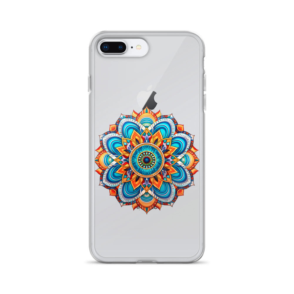 Clear Case for iPhone® Mandala 1