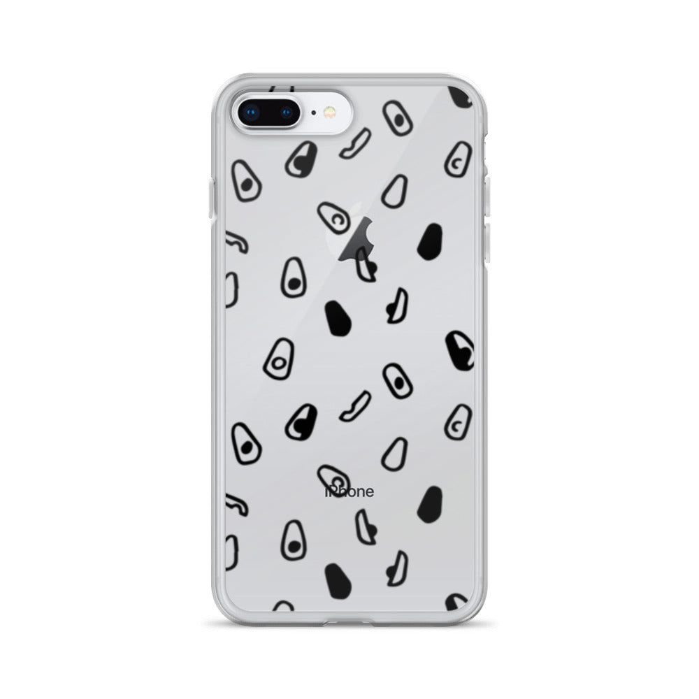 Clear Case for iPhone® Avocados